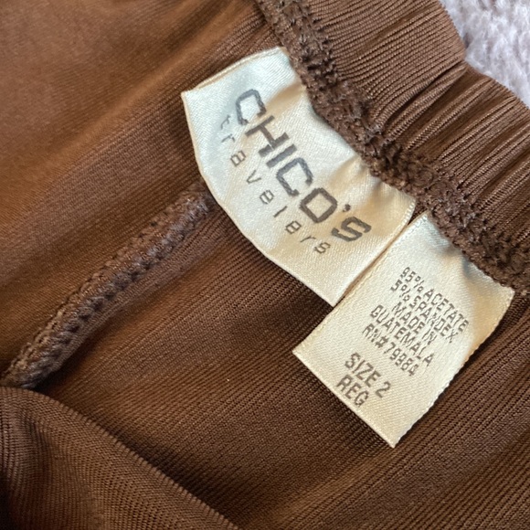 Chicos Travelers blown pants - Picture 3 of 3